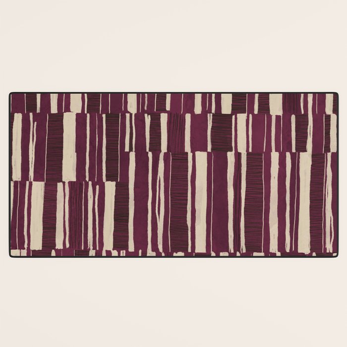 Scratchy Blocks - Ripe Berry Desk Mat Gallery Image 3