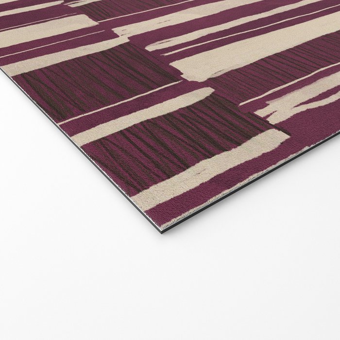 Scratchy Blocks - Ripe Berry Welcome Mat Gallery Image 2