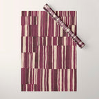 Scratchy Blocks - Ripe Berry Wrapping Paper Gallery Image 1