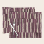 Scratchy Blocks - Ripe Berry Placemat Gallery Image 1