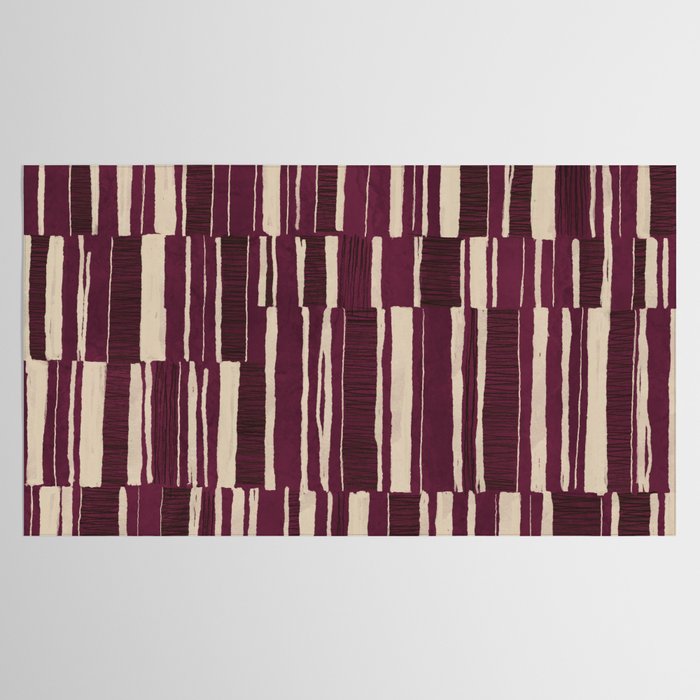 Scratchy Blocks - Ripe Berry Tablecloth Gallery Image 2