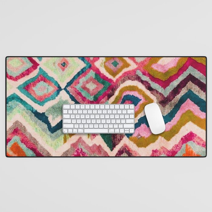 Multicolour Design Desk Mat Gallery Image 1