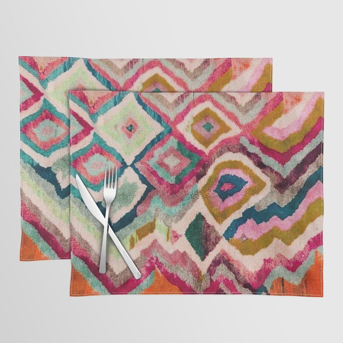 Multicolour Design Placemat Gallery Image 1