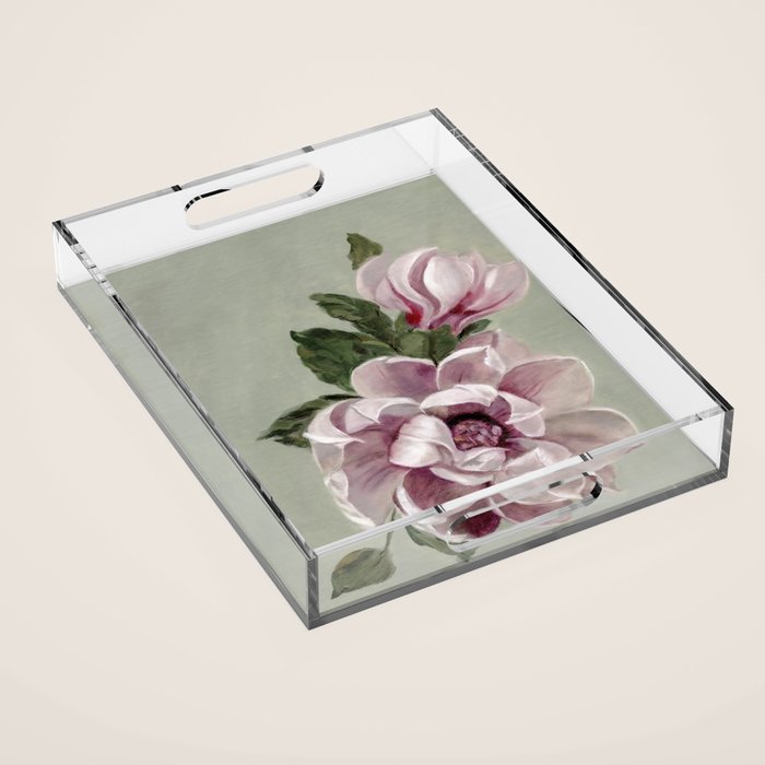 Magnolia Acrylic Tray Gallery Image 1