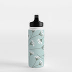 Queen Anne's Lace Floral Pattern Water Bottle Gallery Image 3