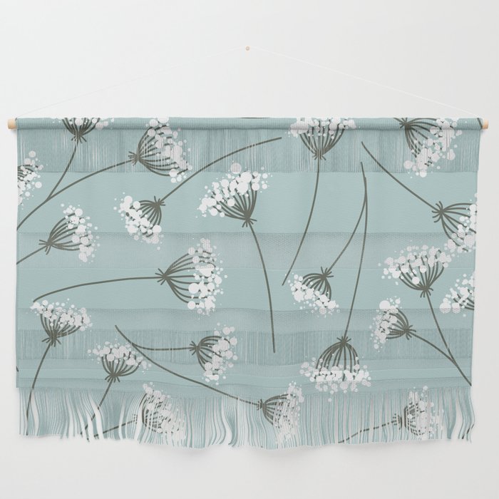 Queen Anne's Lace Floral Pattern Wall Hanging Gallery Image 1
