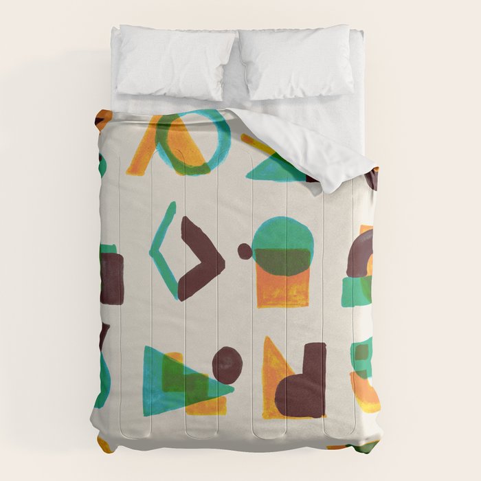 Shape of thoughts Comforter Gallery Image 1