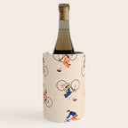 Bike Pattern Wine Chiller Gallery Image 1