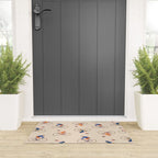 Bike Pattern Welcome Mat Gallery Image 3