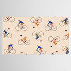 Bike Pattern Tablecloth Gallery Image 2