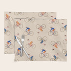 Bike Pattern Placemat Gallery Image 1