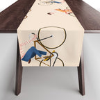 Bike Pattern Table Runner Gallery Image 1