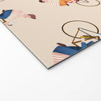 Bike Pattern Welcome Mat Gallery Image 2