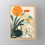 Petals Garden Geometry 2 Mini Art Print Gallery Image 1