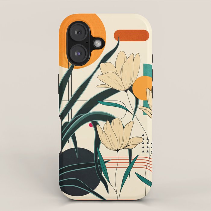 Petals Garden Geometry 2 iPhone Case Gallery Image 1