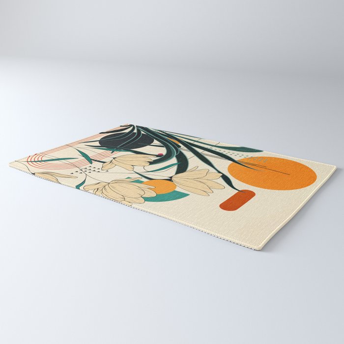 Petals Garden Geometry 2 Rug Gallery Image 3