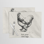 Eat Your Own Legs Placemat Gallery Image 1
