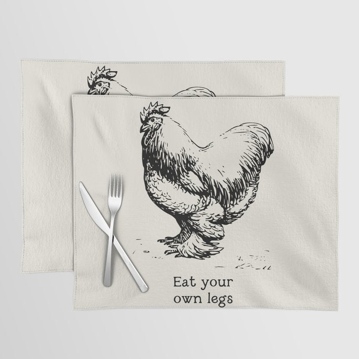 Eat Your Own Legs Placemat Gallery Image 1