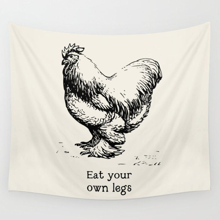 Eat Your Own Legs Wall Tapestry Gallery Image 4