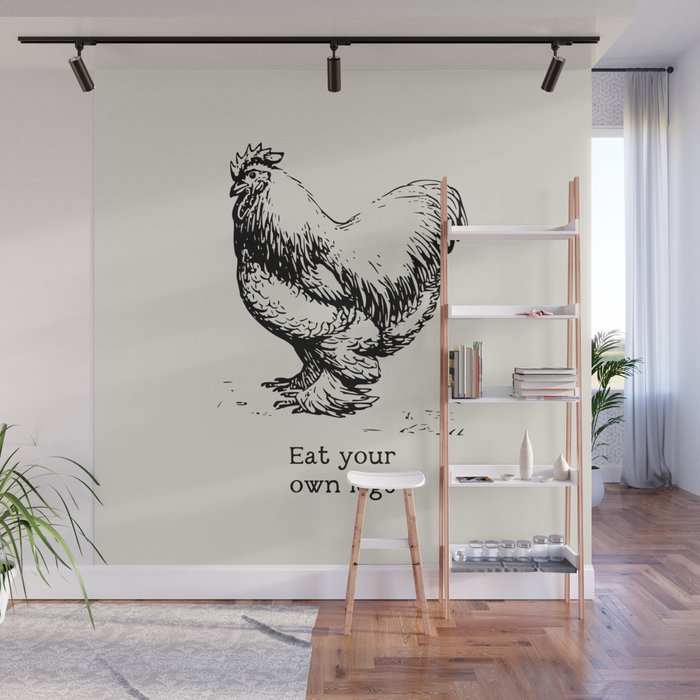 Eat Your Own Legs Wall Mural Gallery Image 1