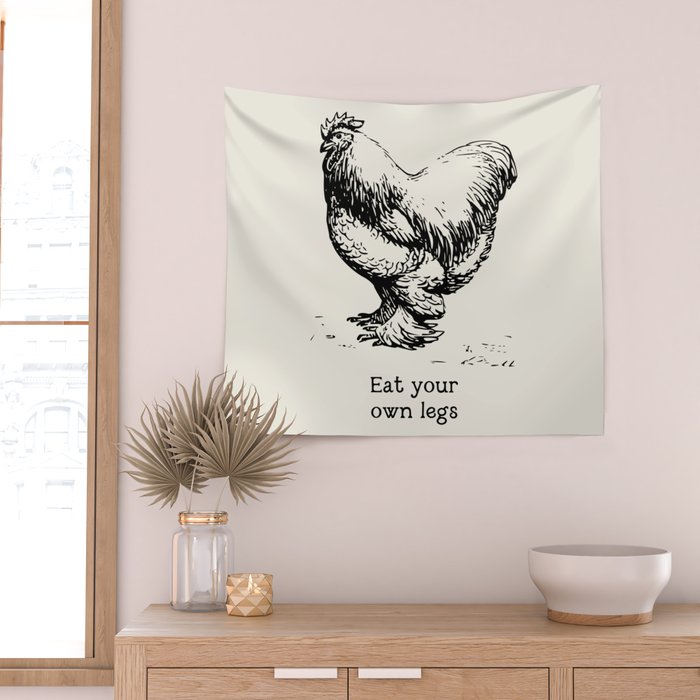 Eat Your Own Legs Wall Tapestry Gallery Image 2