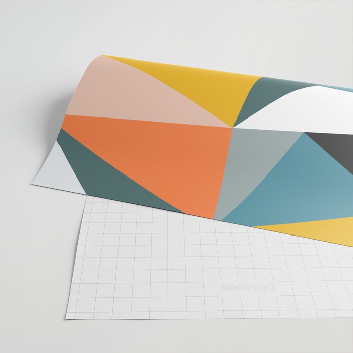 Modern Geometric 36 Wrapping Paper Gallery Image 2