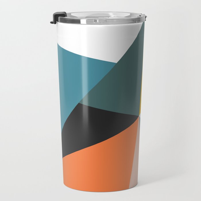 Modern Geometric 36 Travel Mug Gallery Image 3