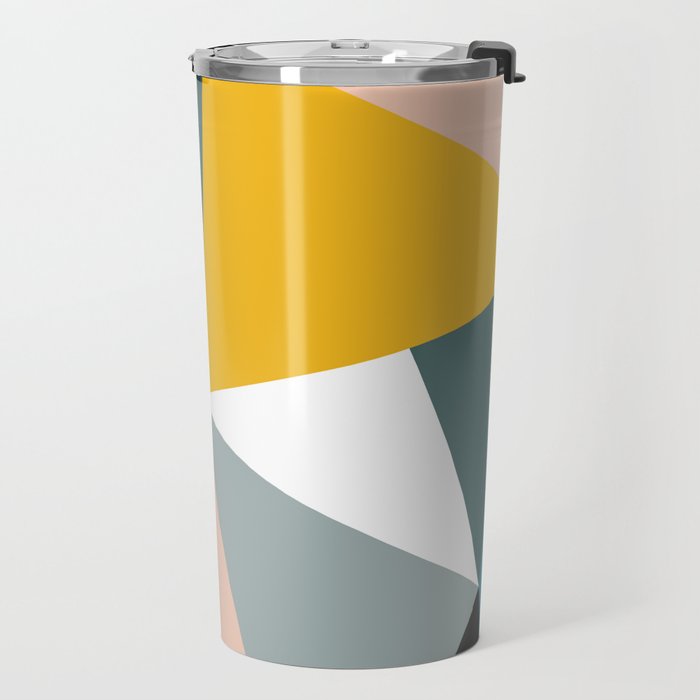 Modern Geometric 36 Travel Mug Gallery Image 2