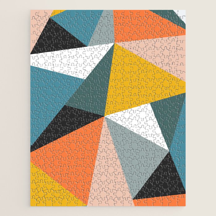Modern Geometric 36 Jigsaw Puzzle Gallery Image 1