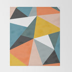 Modern Geometric 36 Throw Blanket Gallery Image 2