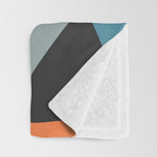 Modern Geometric 36 Throw Blanket Gallery Image 3