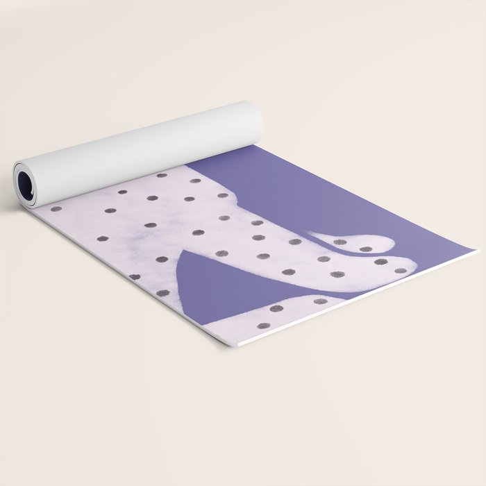 Snow Leopard Yoga Mat Gallery Image 2
