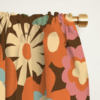 Calendulas and daisies Window Curtain Gallery Image 2