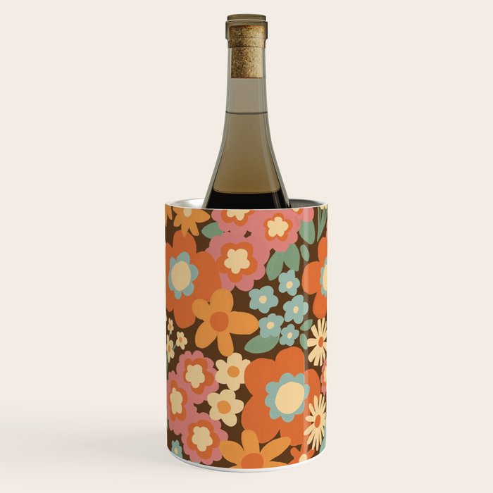 Calendulas and daisies Wine Chiller Gallery Image 1