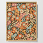 Calendulas and daisies Serving Tray Gallery Image 1