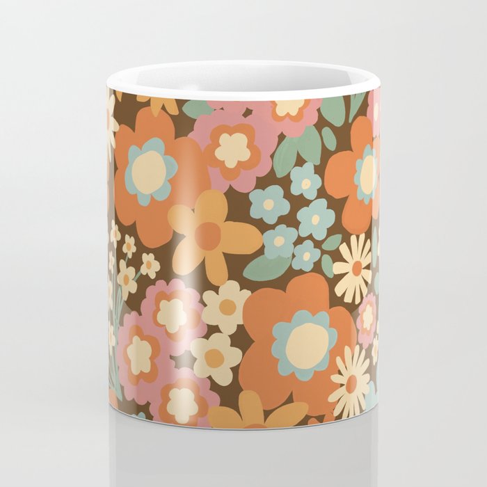 Calendulas and daisies Coffee Mug Gallery Image 4