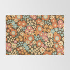 Calendulas and daisies Rug Gallery Image 2
