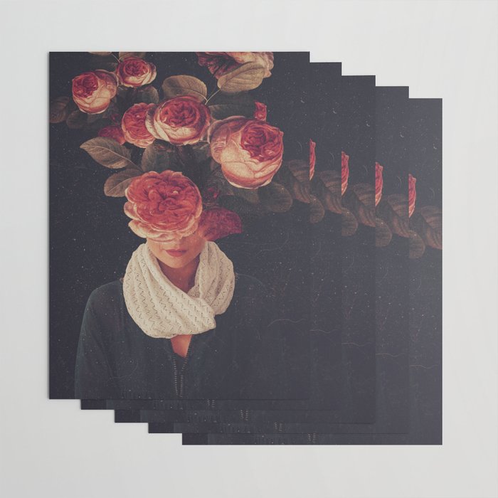 The smile of Roses Wrapping Paper Gallery Image 3
