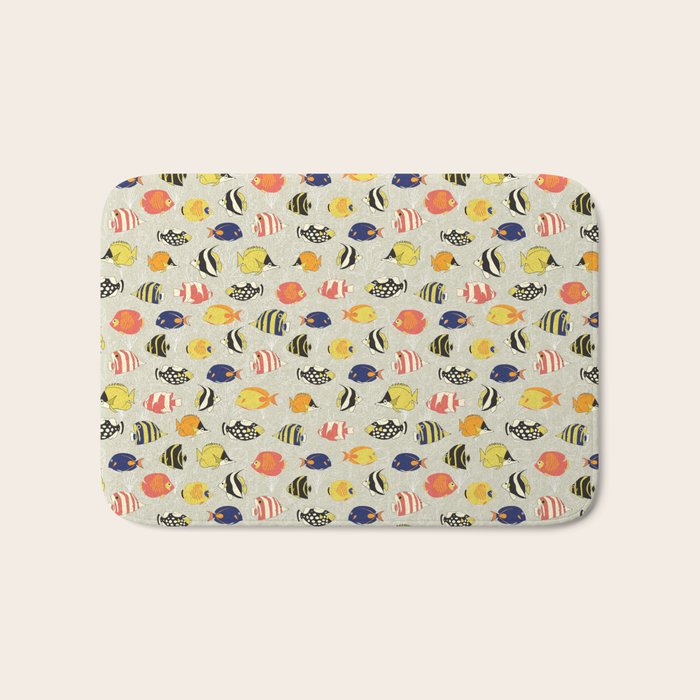 Tropical Reef Fish Bath Mat Gallery Image 1