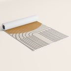 Minimal Line, Arch, Gold Sun Yoga Mat Gallery Image 2
