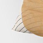Minimal Line, Arch, Gold Sun Pillow Sham Gallery Image 4