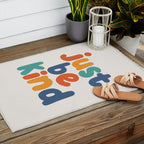 Just Be Kind Outdoor Rug Gallery Image 2