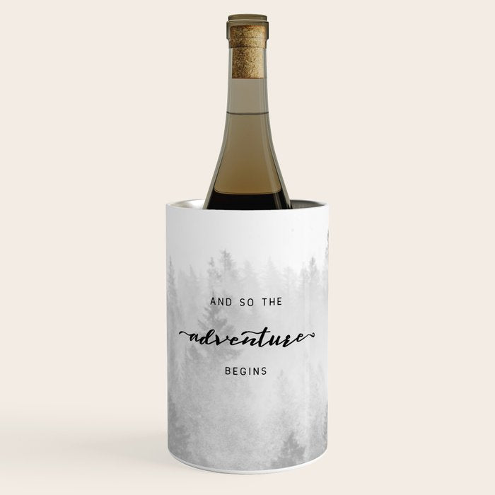 And So The Adventure Begins Wine Chiller Gallery Image 1