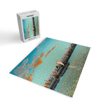 Hasui Hama-cho Riverbank Japanese Woodblock Print Jigsaw Puzzle Gallery Image 2