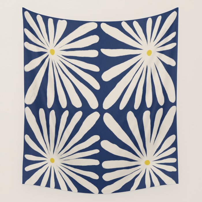 Lazy Daisies #1 Wall Tapestry Gallery Image 1