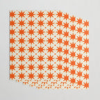 Golden Radiance: Symmetrical Starburst Pattern Wrapping Paper Gallery Image 3