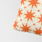 Golden Radiance: Symmetrical Starburst Pattern Pillow Sham Gallery Image 4