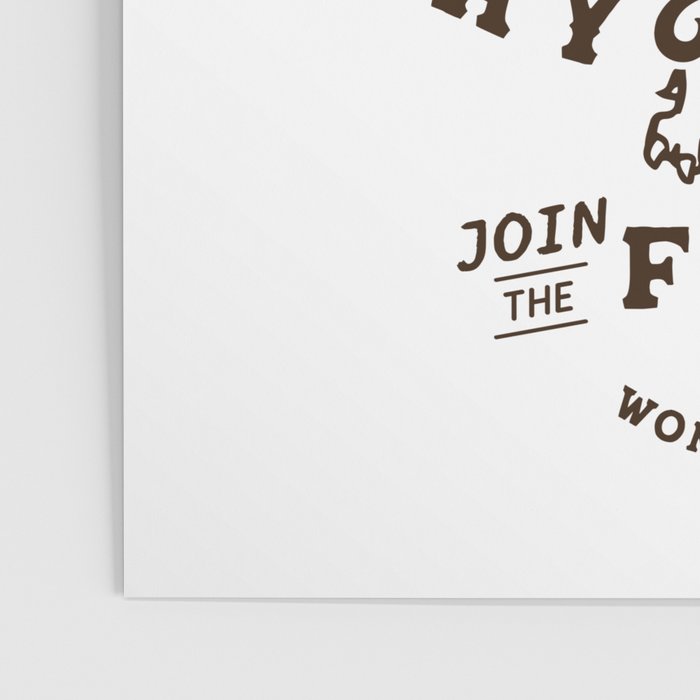 Feminist Women's Rights Quote Supporting Feminism Poster Gallery Image 3