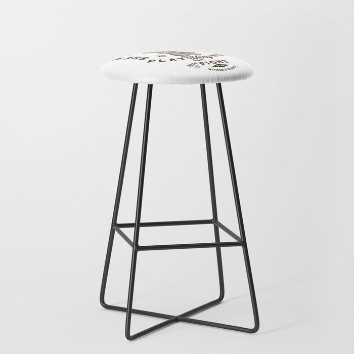 Feminist Women's Rights Quote Supporting Feminism Stool Gallery Image 1