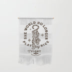 Feminist Women's Rights Quote Supporting Feminism Wall Hanging Gallery Image 1